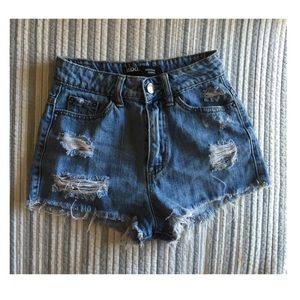 BDG high rise cheeky shorts
