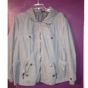 Gray spring jacket
