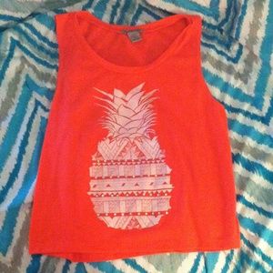 Cute pineapple tank