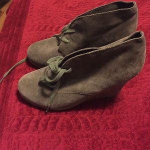 Olive green Aldo Wedges