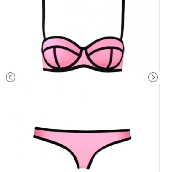 Triangl inspired swim suit