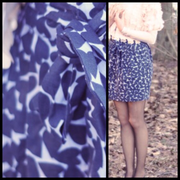 H&M Heart Print Skirt