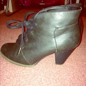 Black Heel Booties