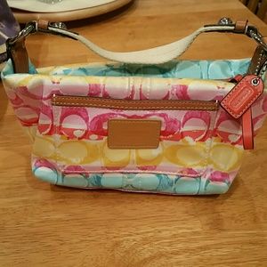 💥price drop💥Colored coach mini purse