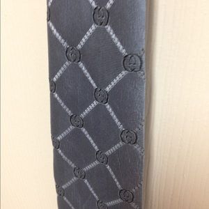 Blue Gucci tie