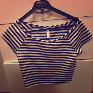 Nasty Gal striped top