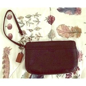 Authentic Coach wristlet