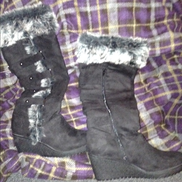 Knee high boots