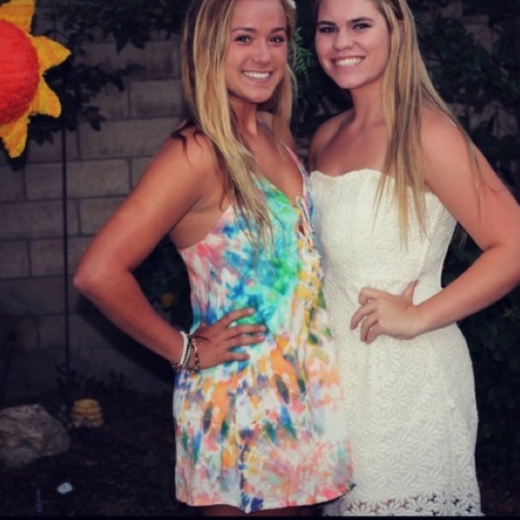 Tie dye dress