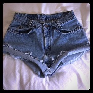 Levis Cut off Shorts