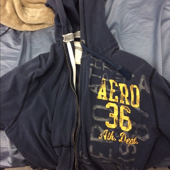 Aeropostale full zip up hoodie