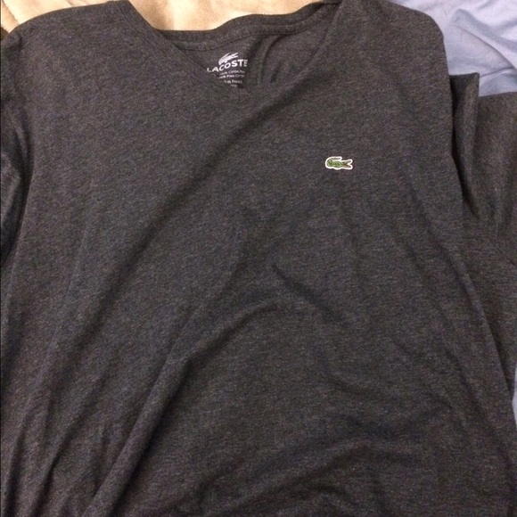 Lacoste V neck t shirt