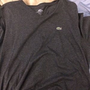 Lacoste V neck t shirt