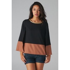 ‼️‼️Black and Tan Top