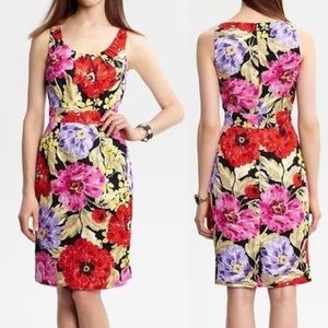 Banana Republic Floral Linda Dress NWT