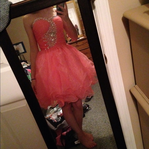 gorgeous pink formal dress - Picture 1 of 4