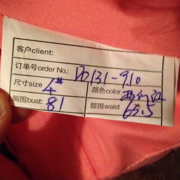 gorgeous pink formal dress - Picture 4 of 4