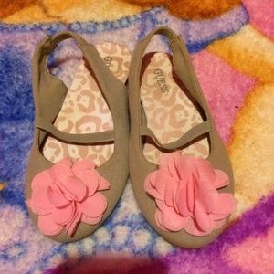 Kids grey slide on's