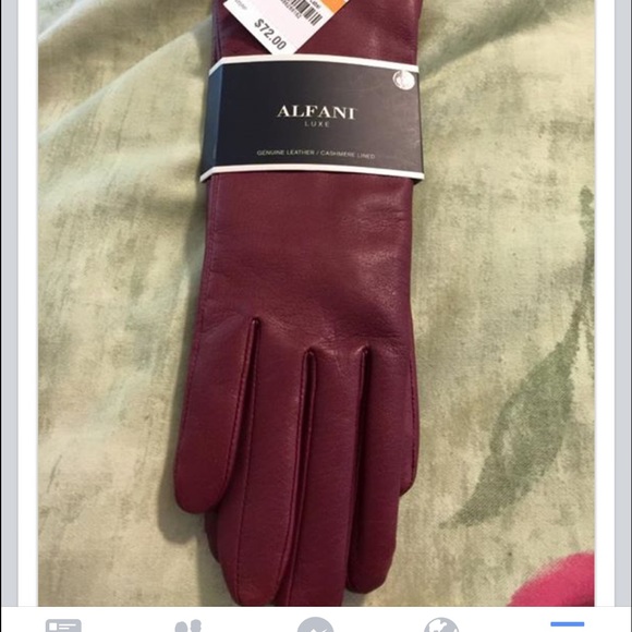 Leather gloves