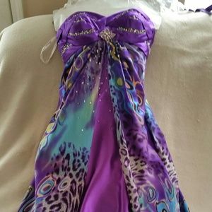 Beautiful strapless gown