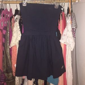 Navy blue short dress