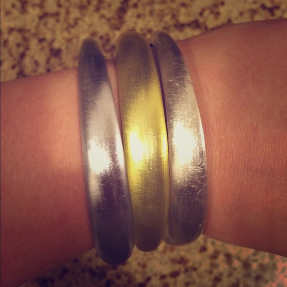 Alexis bittar tappered bangles! 💛💎