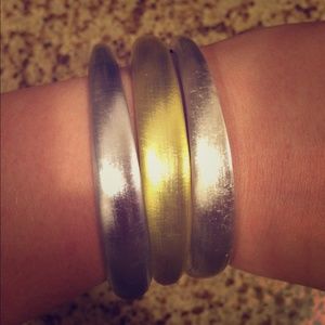 Alexis bittar tappered bangles! 💛💎