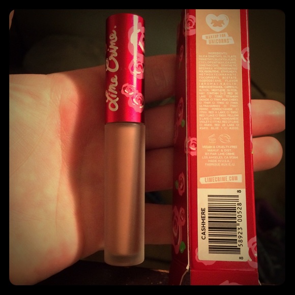 Lime Crime Velvetines Cashmere - for Briianarene