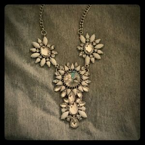 Large flower-petal necklace