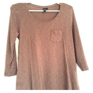 3/4 length Cynthia Rowley shirt