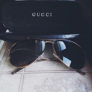 Gucci aviator sunglasses