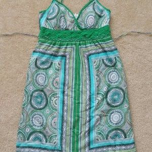 Knee length summer dress