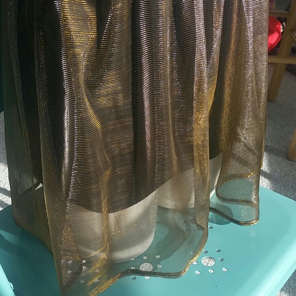 UO Gold Minidress - Picture 2 of 4