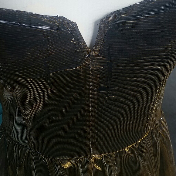 UO Gold Minidress - Picture 4 of 4