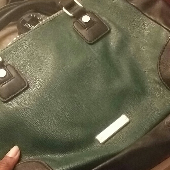 Black and Green Steve Madden Purse