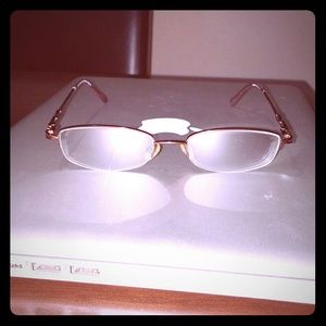Sandra Isaacs Metal Bronze Glasses Frames