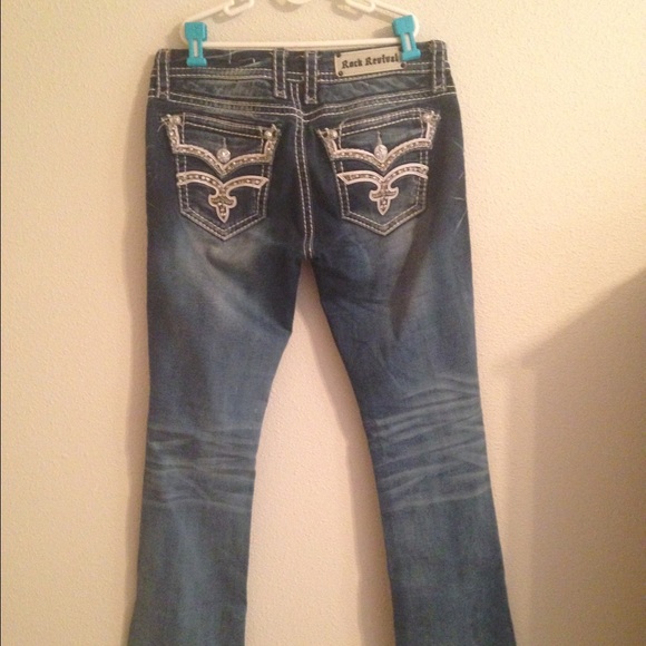 Womens Rock Revival Jeans