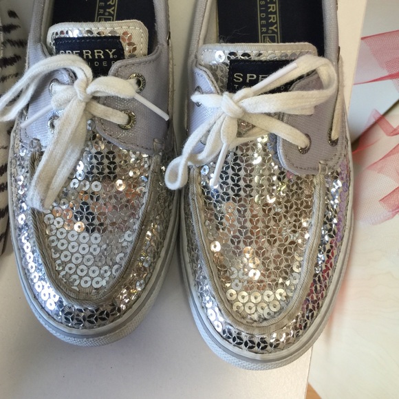 Sperry sequin shoes