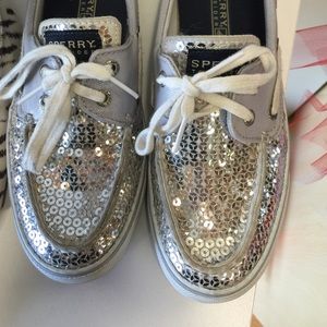 Sperry sequin shoes