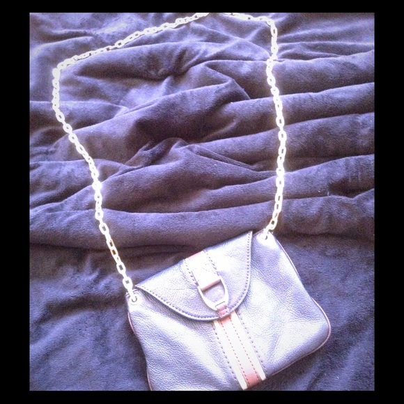 Genuine criss x Cole Haan mini bag with gold chain