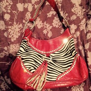Raviani Zebra & Gem Purse, really cute!