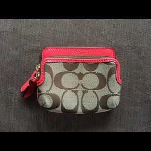 Coach mini wallet