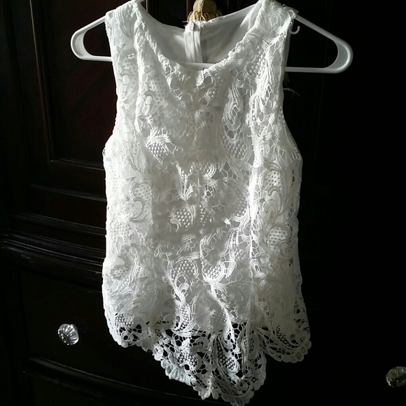 White Lace top
