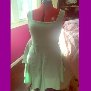 Mint skater dress