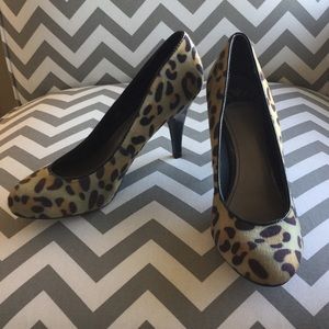 Fergalicious by Fergie Leopard Print Heels