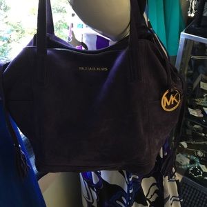 Michael Kors suede bag