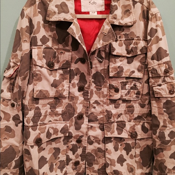 Men's clothing, jacket, camouflage,