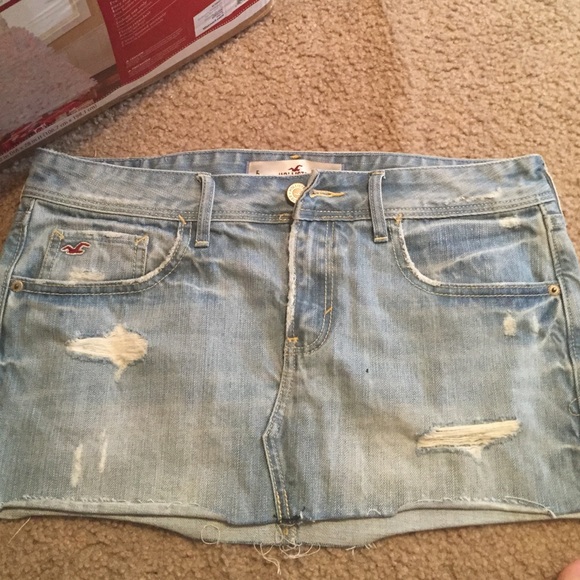 size 5 Hollister Jean mini skirt