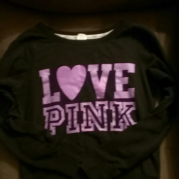 PINK crewneck sweatshirt!!  NWOT!!