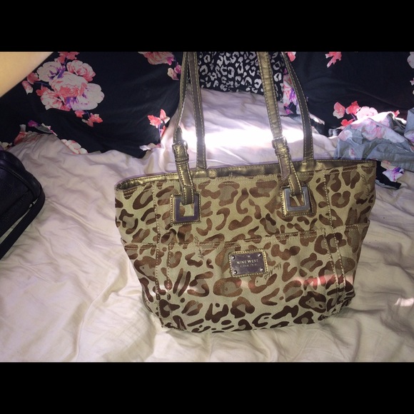 Nine West Cheetah Print Handbag